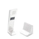 Swissvoice L7 Cordless Digital Designer Telephone with stand alone Answer Machine and Intercom Base - White