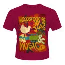 Woodstock Men's T-Shirt - Swirl Poster