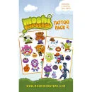 Moshi Monsters Characters - Tattoo Pack