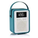 View Quest Retro Mini Bluetooth DAB+ Radio - Teal