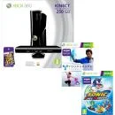 Xbox 360 250gb Bundle (Includes Kinect, Kinect Adventures, Your Shape and Sonic Riders)