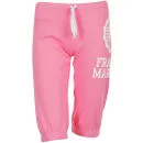 Franklin Marshall Women's Knee Length Sweat Pants - Pink