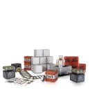 Minecraft Papercraft Over 48 Piece Set - Minecart Pack