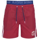 Bjorn Borg Men's Loose Telescope Elastic Shorts - True Red
