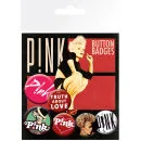 Pink The Truth About Love - Badge Pack