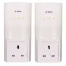 D-LINK Powerline 200M HomeplugAV Passthrough Starter Kit (DHP-P307AV/B)