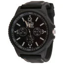 Crosshatch Men's Case Watch - Black/Grey