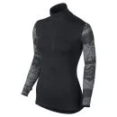 Nike Women's Pro Hyperwarm Nordic 1/2 Zip Top - Black