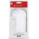 Official Sony PSP 3000 White Pull Up Tab Leather Slip Case