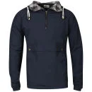 Boxfresh Men's Baback Ohd Nylon Windbreaker Jacket - Navy