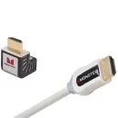 Monster: Cable 2m HDMI Cable with 90 degree HDMI Adapter