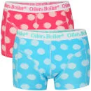 Oiler & Boiler Mens 2-Pack Boxer Shorts - Polka Dots