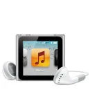 Apple iPod Nano 16GB - Silver 6th Generation