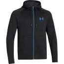 Under Armour Men's ColdGear Uncuffed Storm Survivor Fz Hoody - Black/Scatter