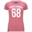 Tokyo Laundry Women's Megan T-Shirt - Lipstick Red Marl