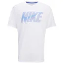Nike Legend Swoosh T-Shirt met Korte Mouwen voor Heren - Wit