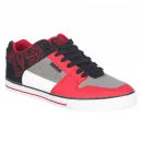 Animal Men's Ellis Logo Skate Trainers - Black/Grey/Red