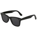 Istanbul Retro Styled Glasses - Black/Smoke