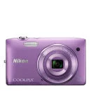 Nikon Coolpix S3500 Compact Digital Camera - Purple (20MP, 7x Optical Zoom, 2.7 Inch LCD) - Grade A Refurb