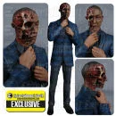Breaking Bad Gus Fring Burned Face Entertainment Earth Exclusive 6 Inch Action Figure