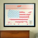 Scratch Map - USA Edition