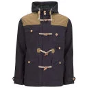 Brave Soul Men's Portugal Jacket - Navy/Tobacco