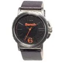 Bench Men's Black Dial Orange Detailed Watch