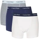 CALVIN KLEIN MEN'S MULTI-PACK STRETCH BOXERS TURQUOISE/PURPLE