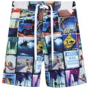 WAXX Men's Baywatch Beach Swim Shorts - Multi