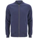 Firetrap Men's Phoenix Quilted Zip Sweatshirt - Peacoat