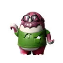 Hot Toys Cosbaby Monsters University Don 3 Inch Figure