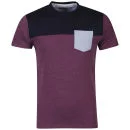 Threadbare Men's Jasper T-Shirts - Wine Melange