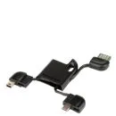 Scosche USBMM2 FlipSYNC II Keychain Cable for Micro/Mini USB Devices