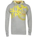 Soul Star Men's Thud DV8 Hooded Sweatshirt - Grey Melange