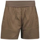 Chloe Women's Elastic Waist Shorts - Brown