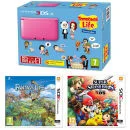Nintendo 3DS XL Pink Console - Includes Tomodachi Life, Super Smash Bros. & Fantasty Life