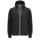 Original Penguin Men's Full Zip Hooded Ratner Jacket - True Black