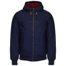 Element Men's Dulcey Contrast Hood Canvas Jacket - Navy Blue