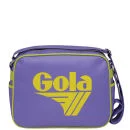 Gola Men's 'Redford' Messenger Shoulder Bag - Lilac/Yellow
