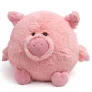Pillowhead Chubbies Cushion - Large Pig