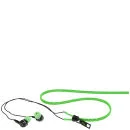 iHip Zip Tangle Free Zippered Earphones - Green