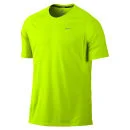 Nike Men's Miler Short Sleeve T-Shirt - Volt Green