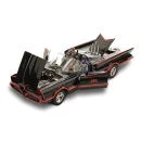 Hot Wheels Elite 1966 Batmobile With Batman And Robin 1:18 Scale Model