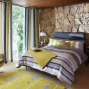 Scion Lace Stripe Duvet Cover - Grey