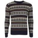 Brave Soul Herren William Pullover - Royal