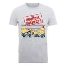 Despicable Me 2 Men's T-Shirt Usual Suspects - Heather Grey