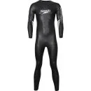 Speedo Men's Triathlon Event Full Sleeved Suit - Black/White