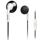 Philips Universal In-Ear Headset for iPhone - Black/White