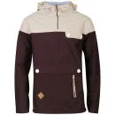 Soul Star Men's Jolly Overhead Jacket - Red/Stone