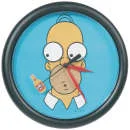 The Simpsons: Rotating Duff Bottle Wall Clock - Homer